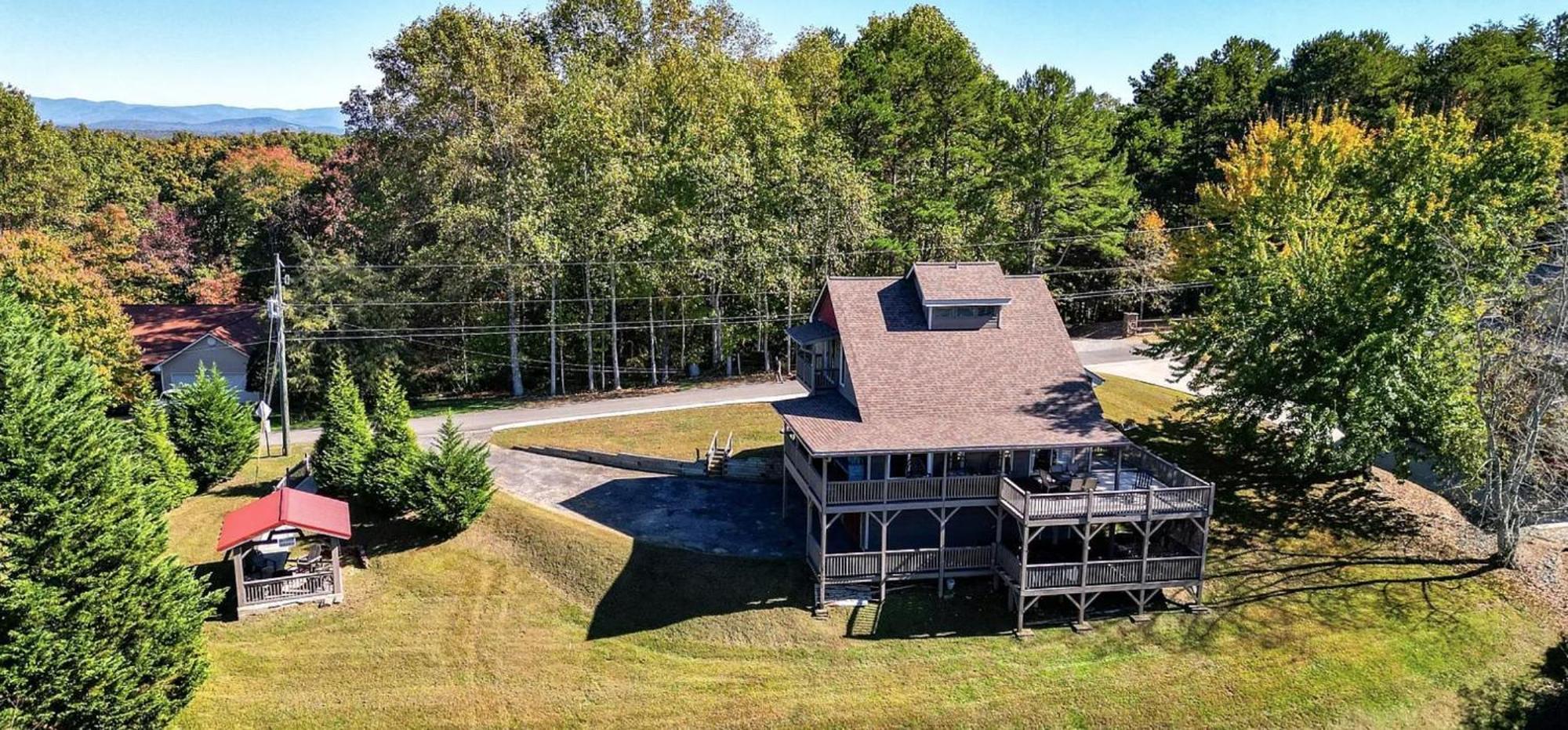 Birds Eye Cabin - Sunset & Starry Retreat Pet Friendly W Private Hottub, Fire Pit And Game Room Эллиджей Экстерьер фото