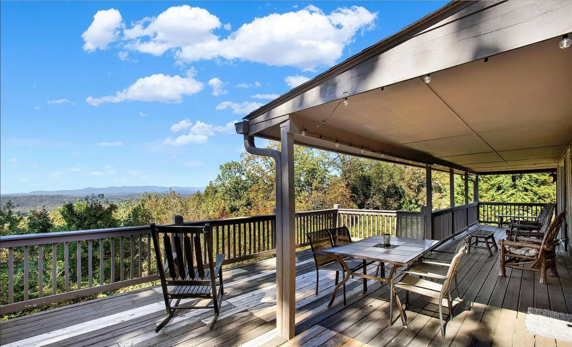 Birds Eye Cabin - Sunset & Starry Retreat Pet Friendly W Private Hottub, Fire Pit And Game Room Эллиджей Экстерьер фото